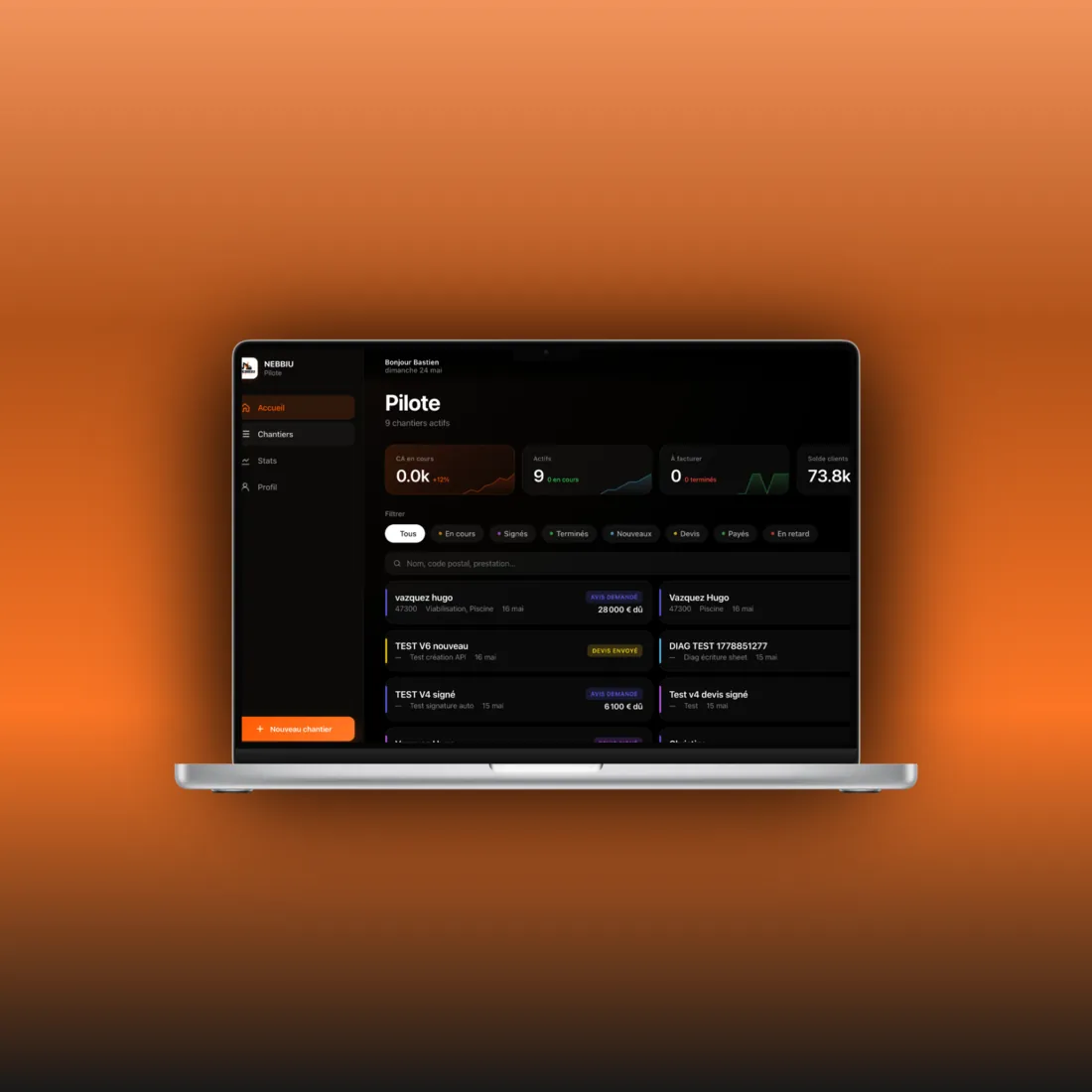 Application Nebbiu