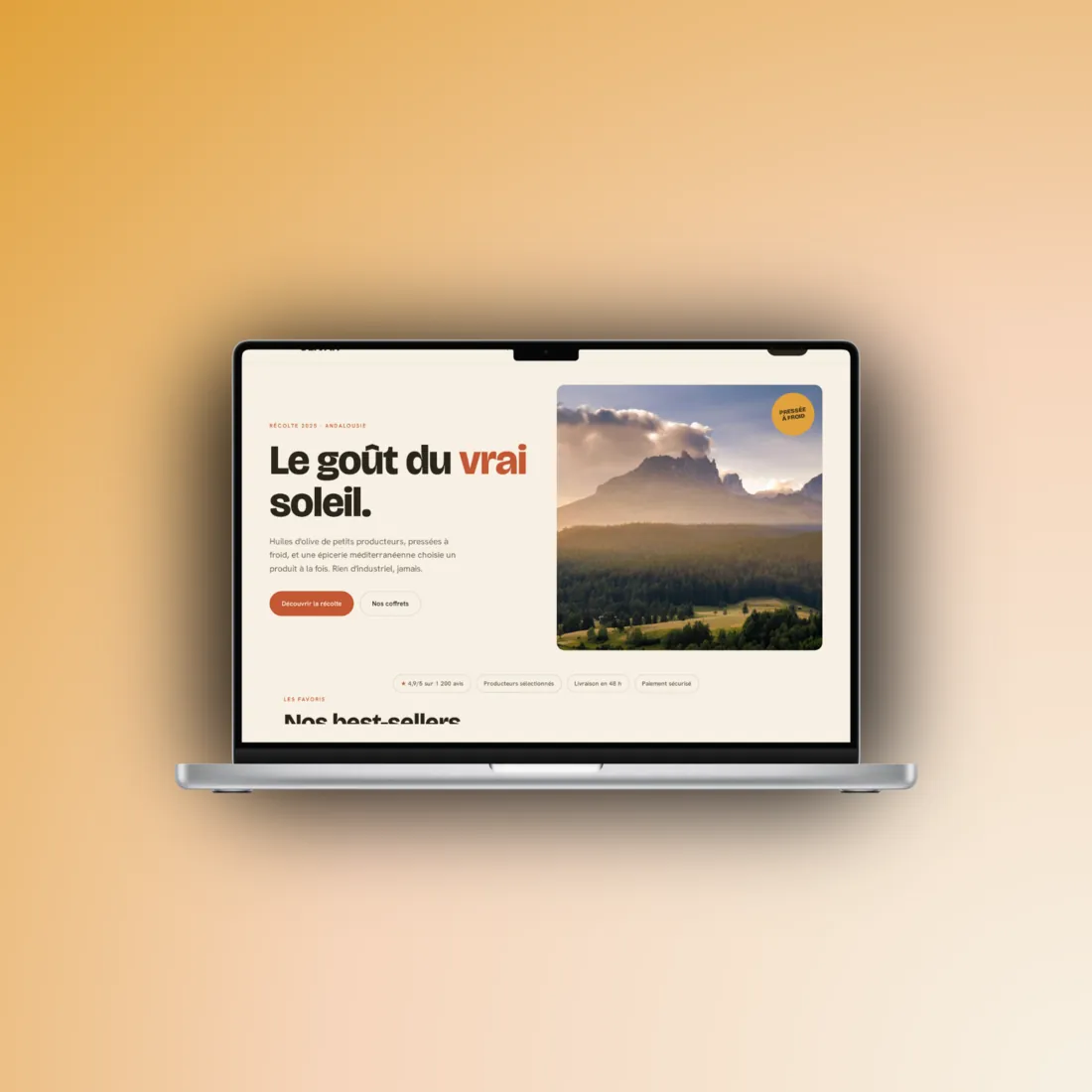 Olivar, e-commerce épicerie fine
